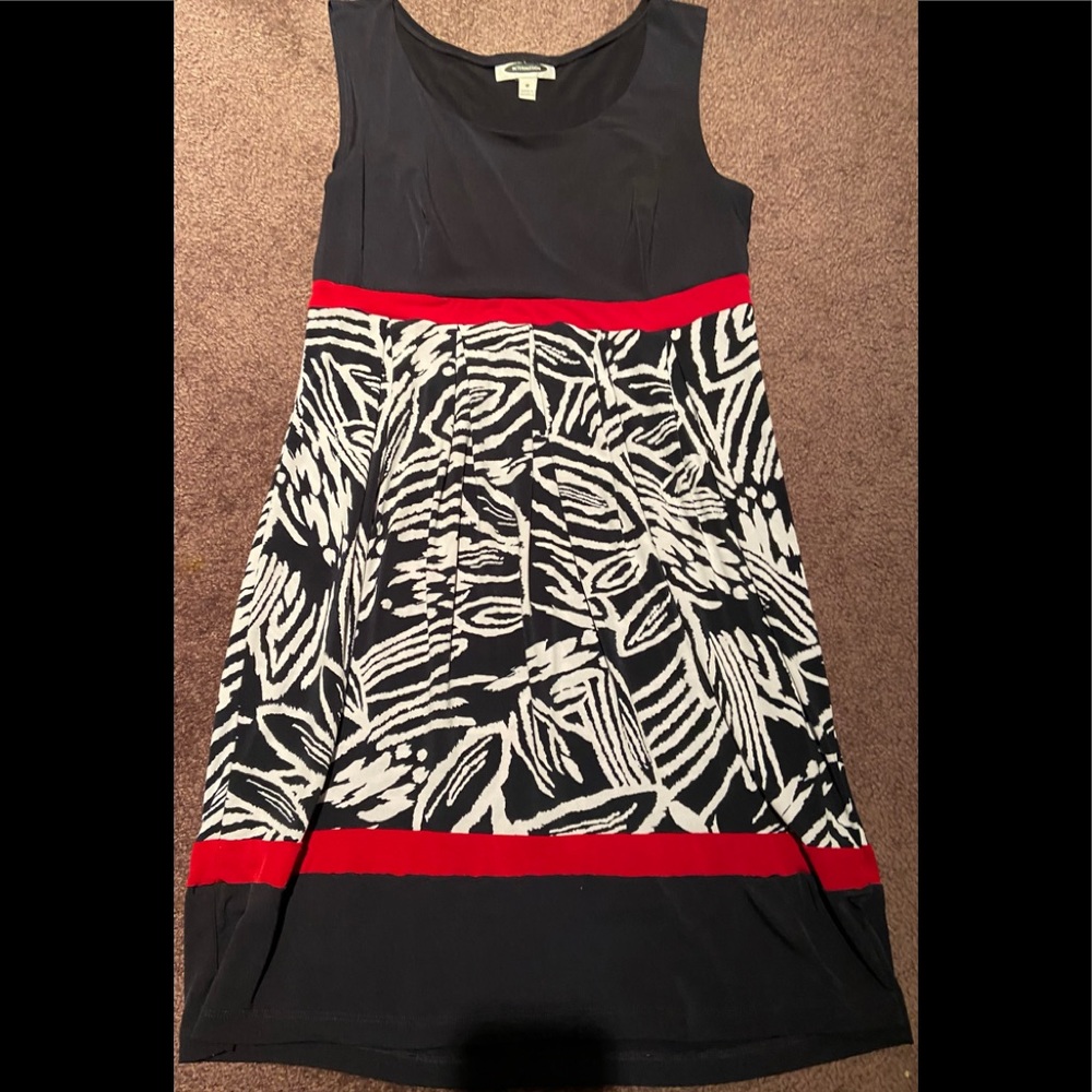 Intermission Size 8 Navy, Red, & White Dress